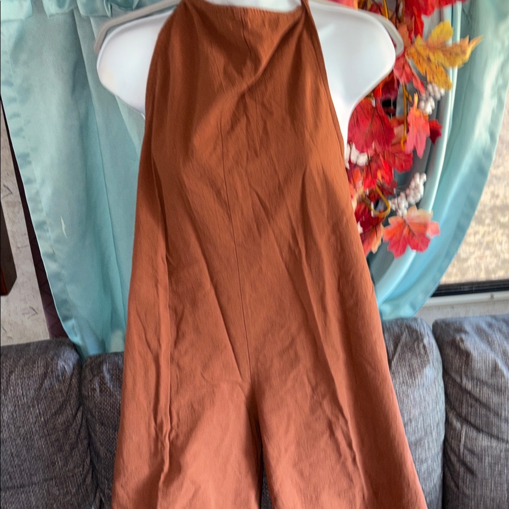 Amazon Women's Tan Jumpsuit